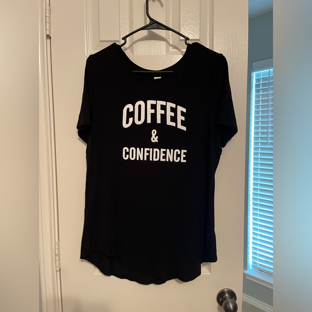 Graphic tee shirt, black, size medium, old navy